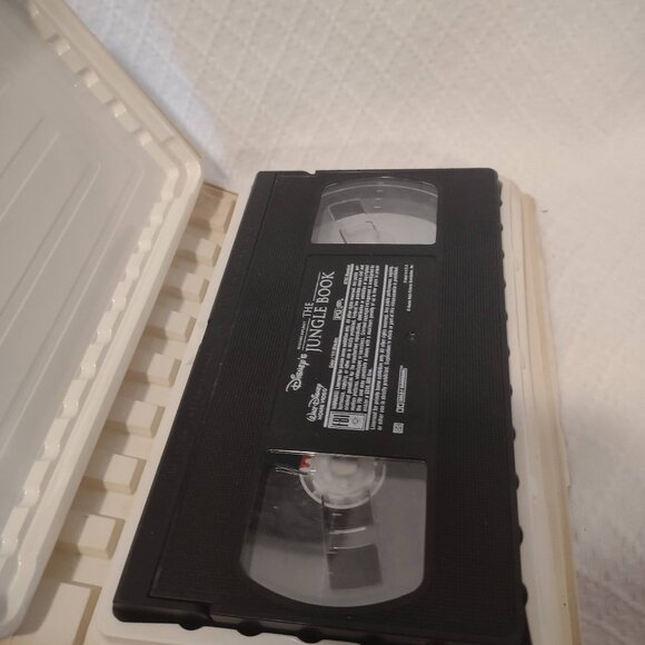 Disney Live Action Jungle Book VHS 1994 Hard Case - Picture 8 of 10